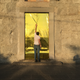 The artist finishes his installation of Eldorato in Santomato, Pistoia.